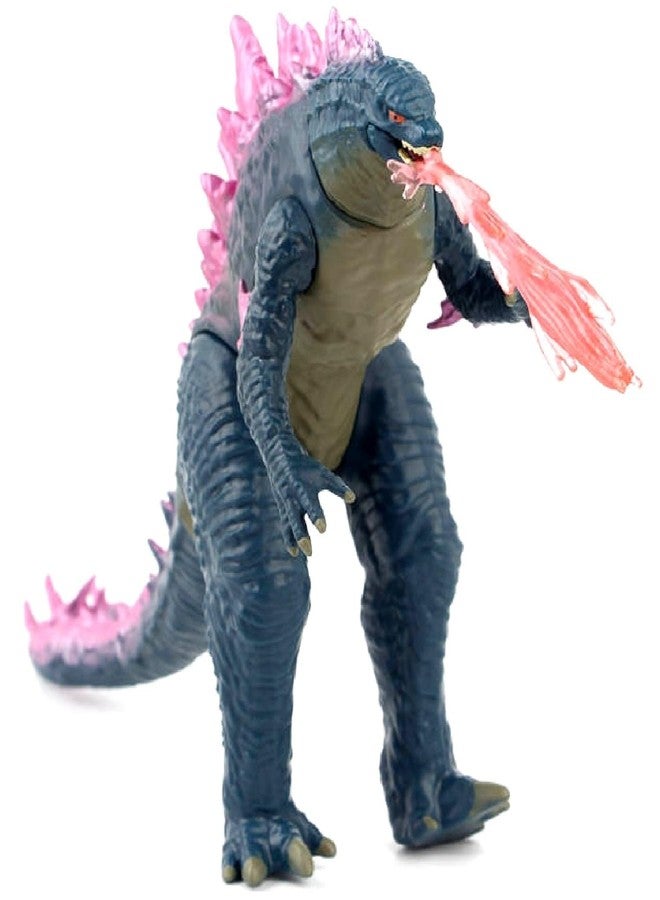De-Lite G x K The New Empire King of Monsters Hollow Earth World Premium Action Figures Soft Touch Vinyl Plastic PVC Collectible Movie Model Toys (Big-Godzilla vs Kong, 2 Pcs Set, 15cm Size) - Image 2
